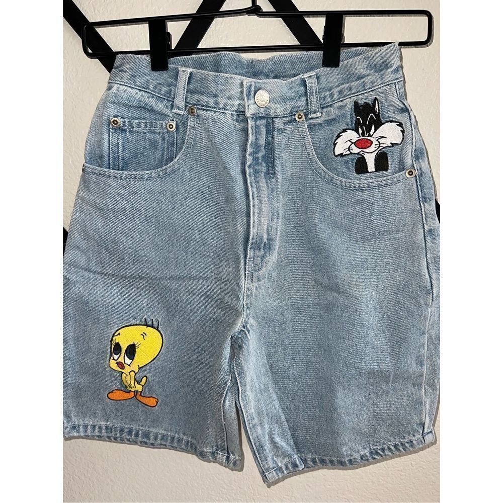 Vintage ACME Looney Tunes Denim Kids Shorts